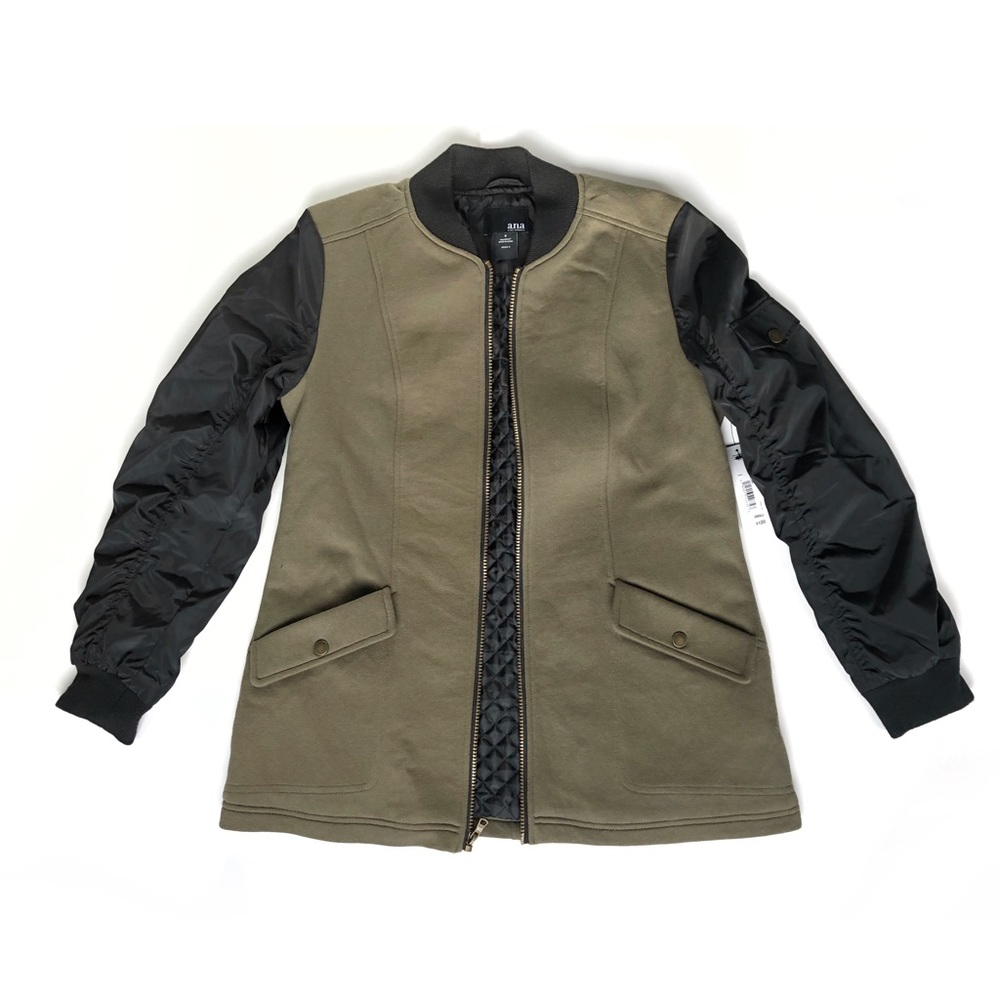 SALE🎉NWT Olive Green & Black Jacket - Picture 3 of 8